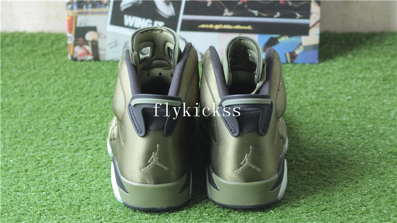 Air Jordan 6 Pinnacle Flight Jacket Green